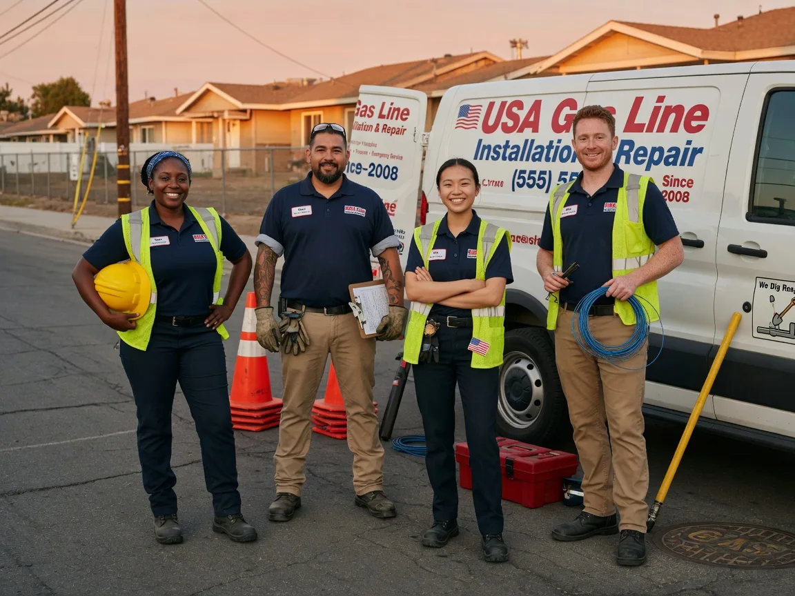 Gas Line Installation company in Badger, SD